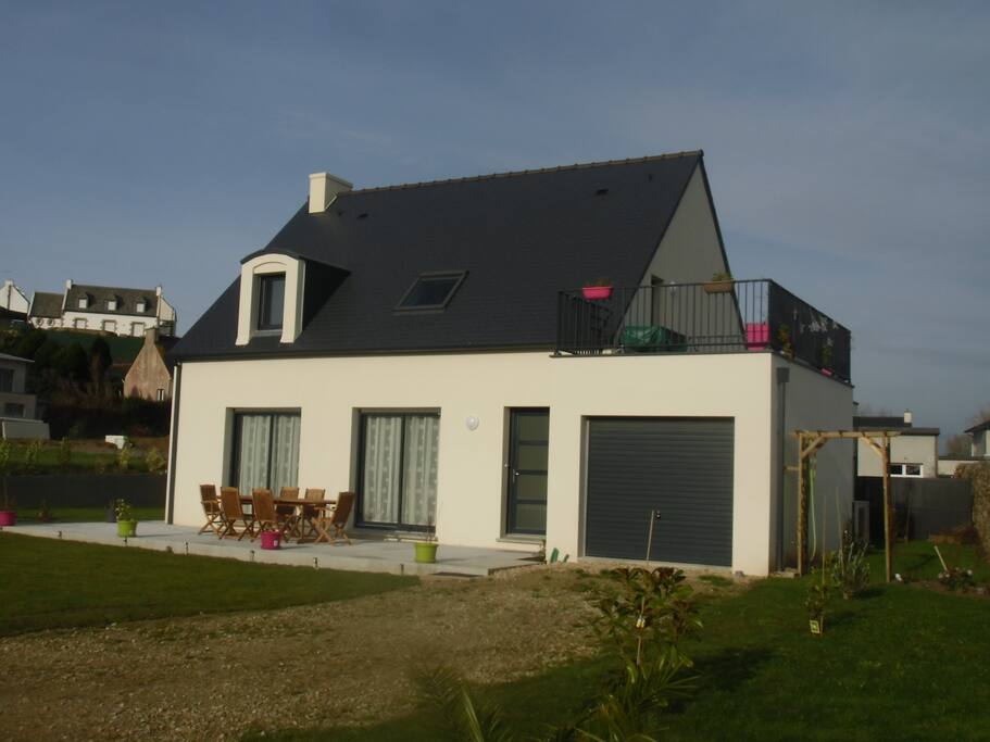 Vue extérieur de la maison