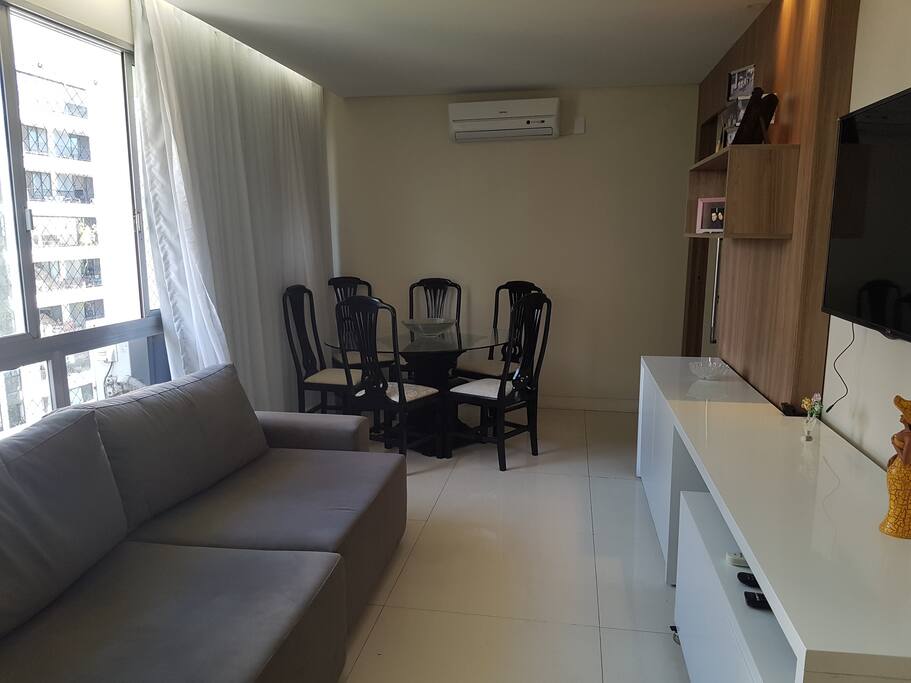 Sala de estar e jantar