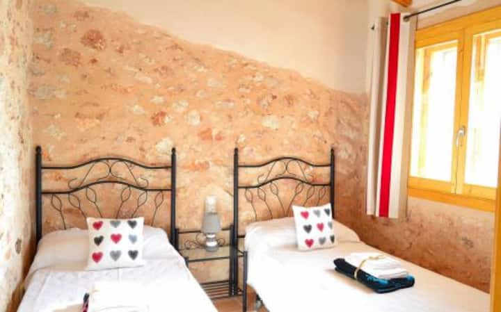 Chumba cha kulala vitanda viwili 0.90 x 2.00