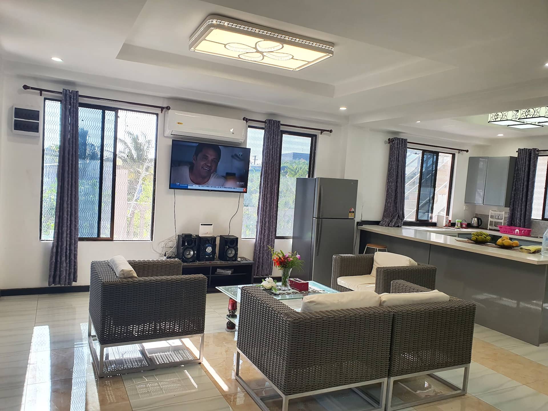 Modern apartments Coral Coast with outdoor BBQ