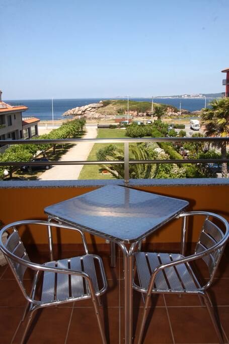 Vistas desde la terraza común.