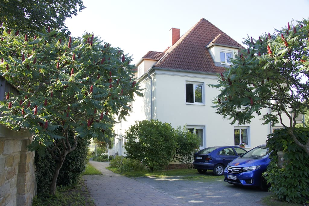 Frontansicht vom Haus
