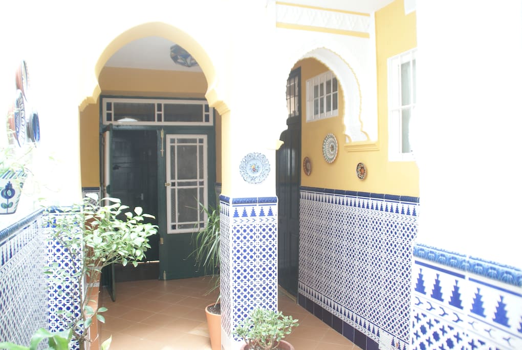 Patio comun del Edificio