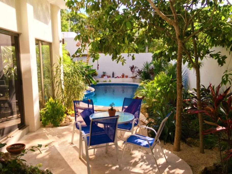Pool terrace