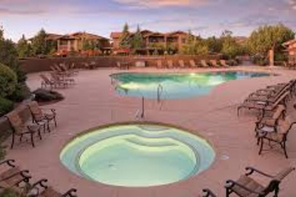24/7 ACCESS TO POOL AND HOT TUB AT WYNDHAM SEDONA