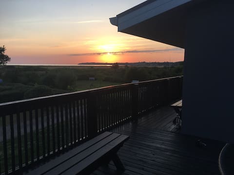 Top Airbnb: 180 degree view of Feddet and Little Belt in Assens