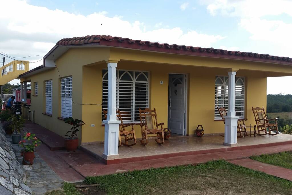frente de la casa