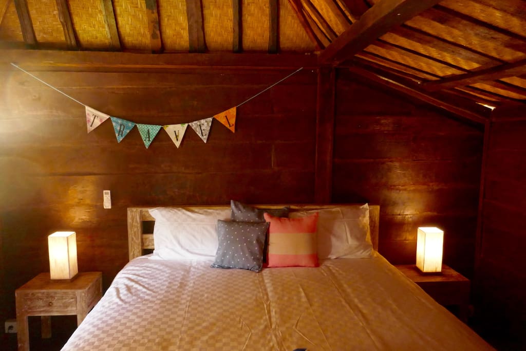 Guest self contained bedroom/shower/WC and lockable storage.