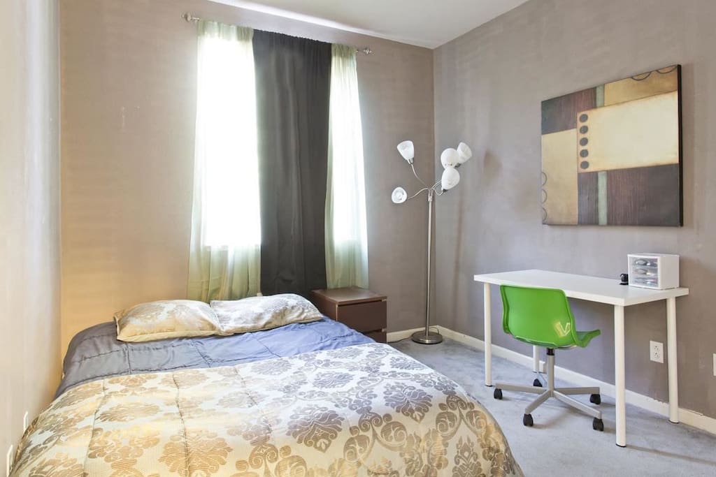 Current furnishings are different (only twin bed)