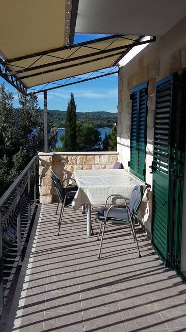 view from the terace