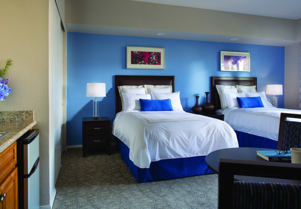Two full size beds