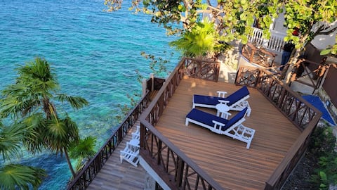 Seagrapes Villa, on the sea near Ocho Rios Jamaica