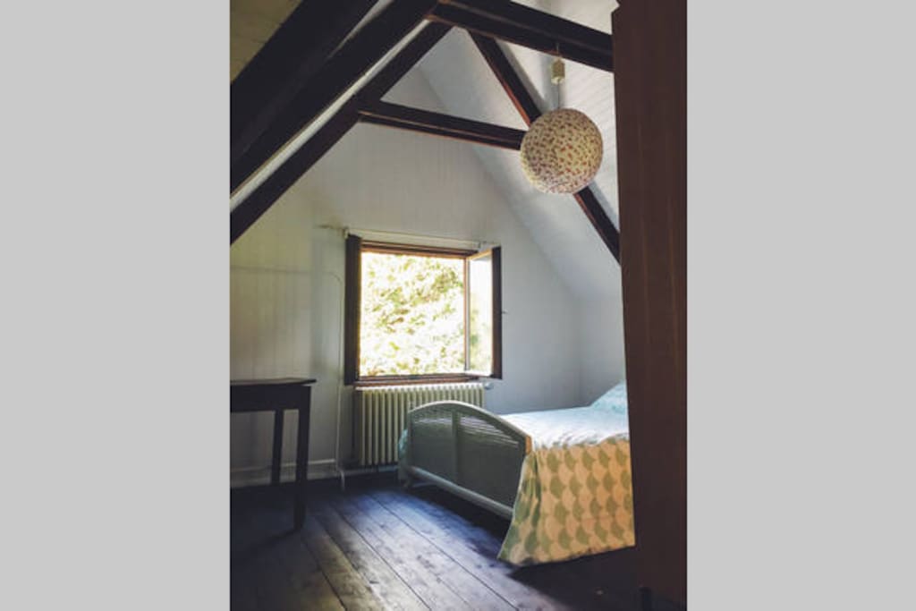 The larger double bedroom