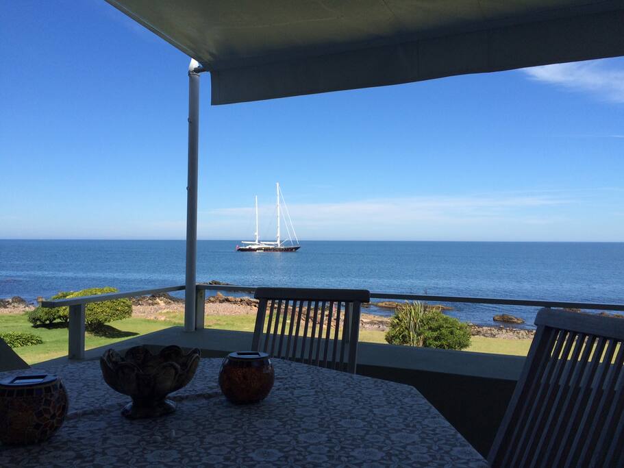 Morning time with the sailboats
