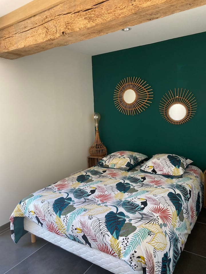 חדר שינה כפול בקומת הקרקע 