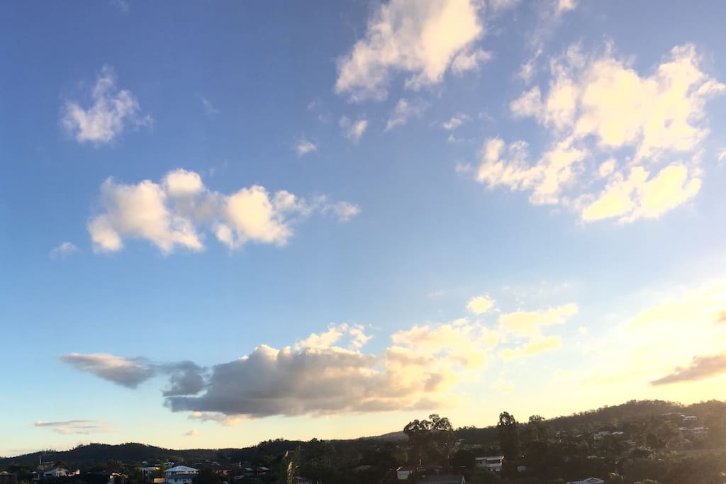 Beautiful sunsets every day