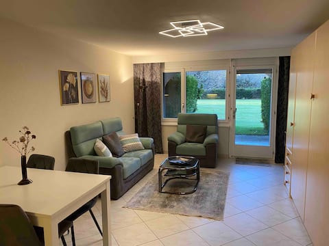 Nice studio at the Bains de Saillon