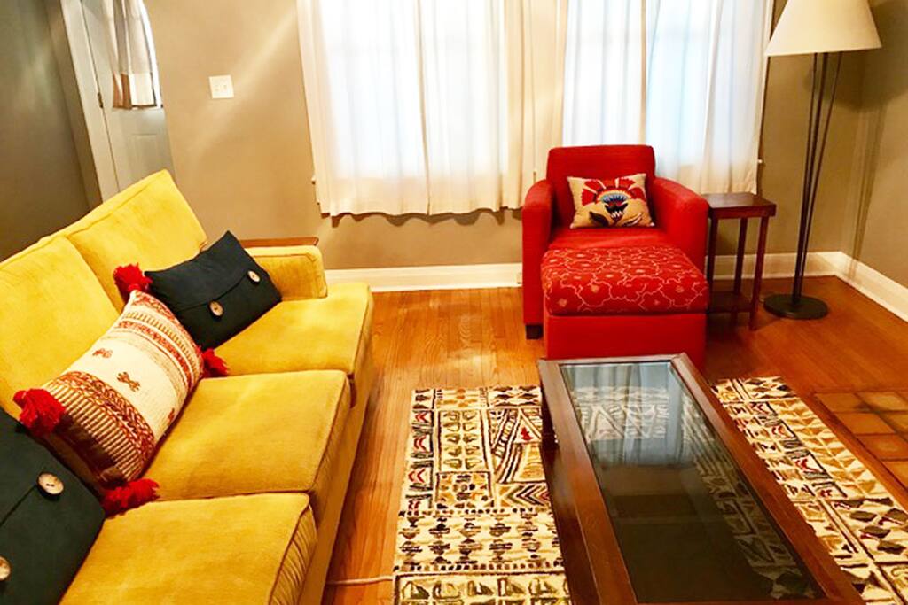 A space for conversation and entertainment