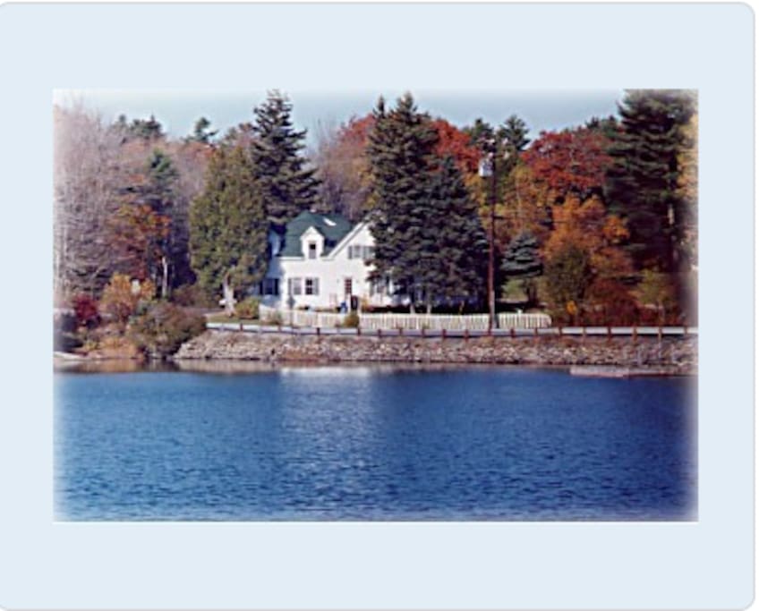 Coveside House From across from Deckers Cove.