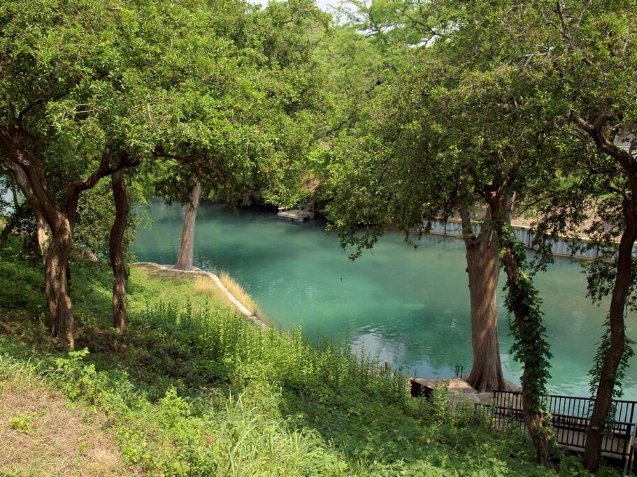 Camp Warnecke - C106-River View from patio