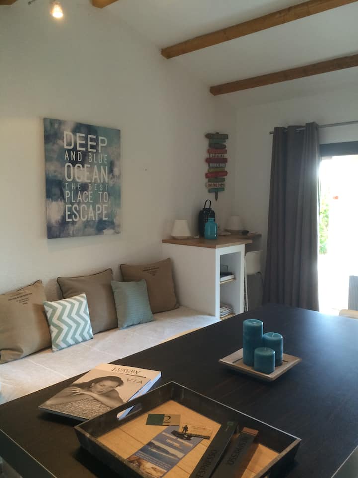 Santa-giulia Maison 60 M² Avec Terrasse Et Jardin, - Palombaggia