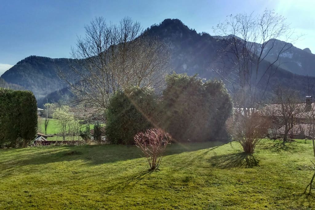 Aussicht von der Terrasse/ view from terrace