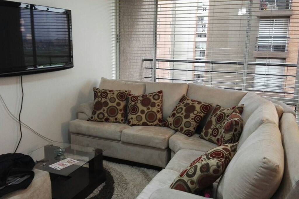 Living room section