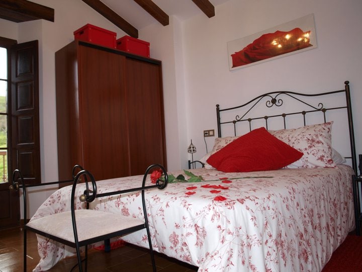 乡村小屋的双人房