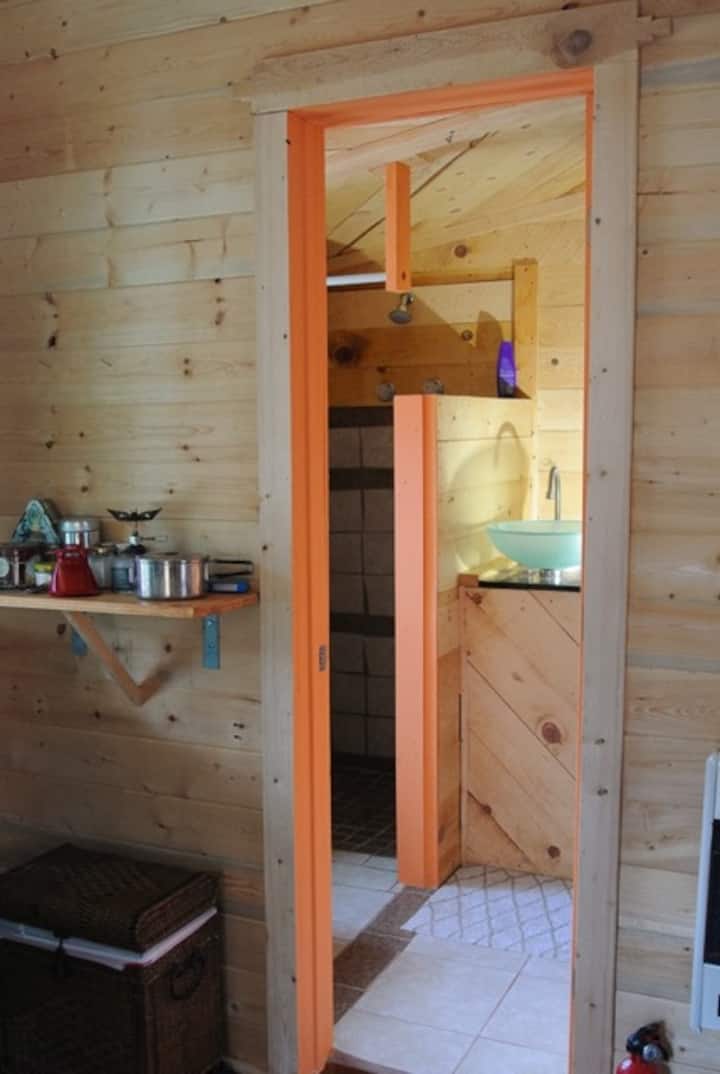 The Ojo Cabin near Ojo Caliente Spa Cabins for Rent in Espanola, New Mexico, United States