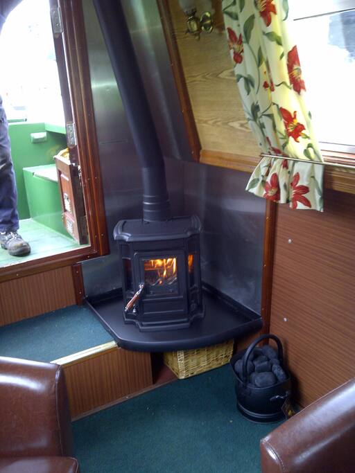 small wood burning stove