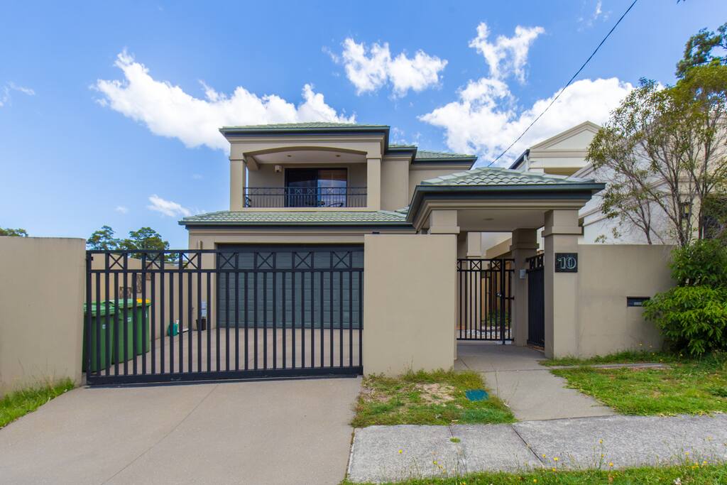 Street view of the front of the property