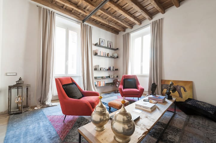 Campo Marzio, design lovers, 2 brooms 2 bath AC