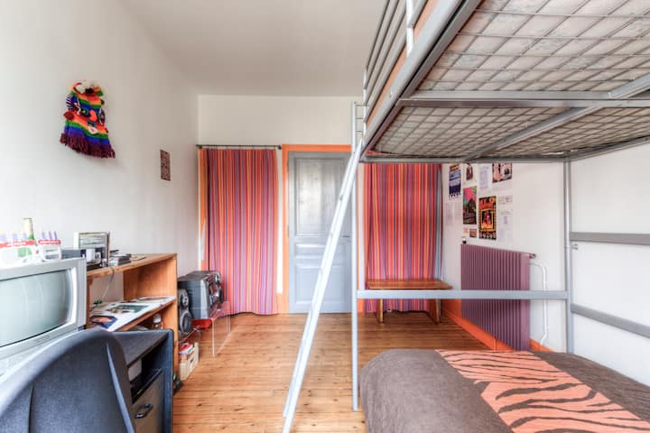 Chambre orange