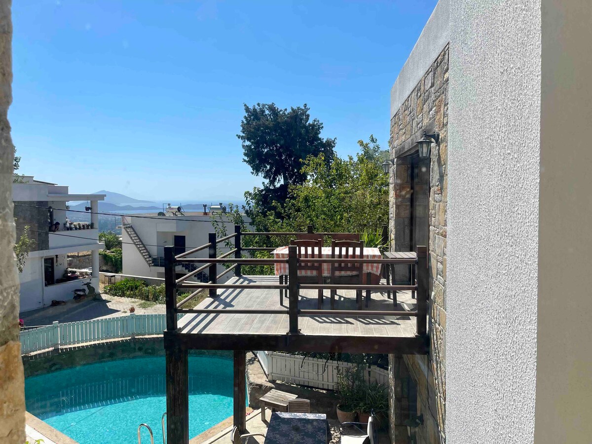 Gürece Havuzlu Taş Villa