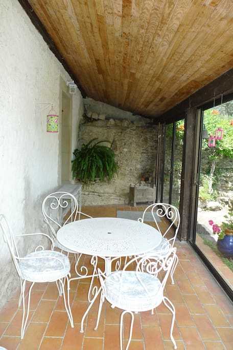Enclosed veranda