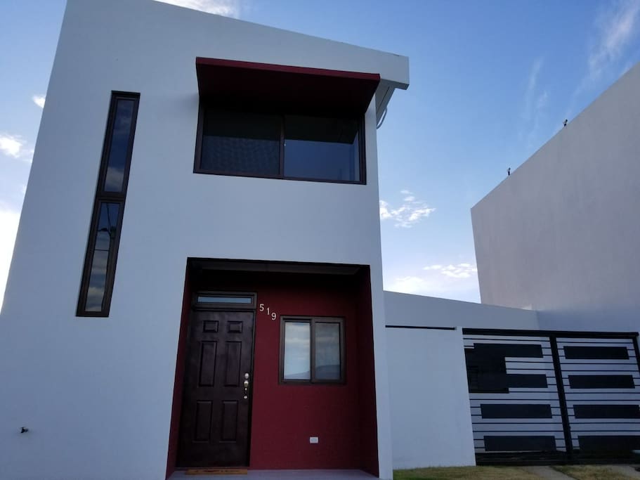 Townhouse outside view
