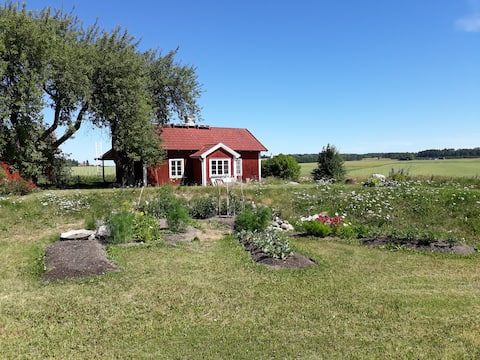 Successful Airbnb property: Pilgården Fornåsa. Log cabin with lovely views in Motala