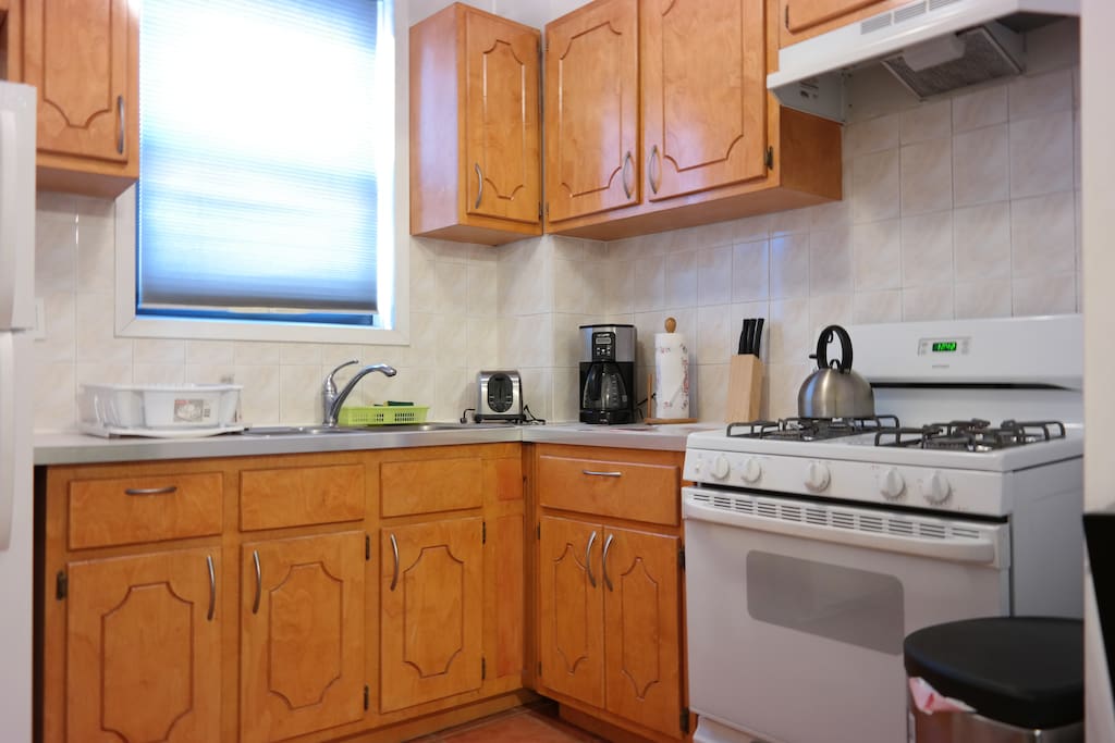 Kitchen with appliances