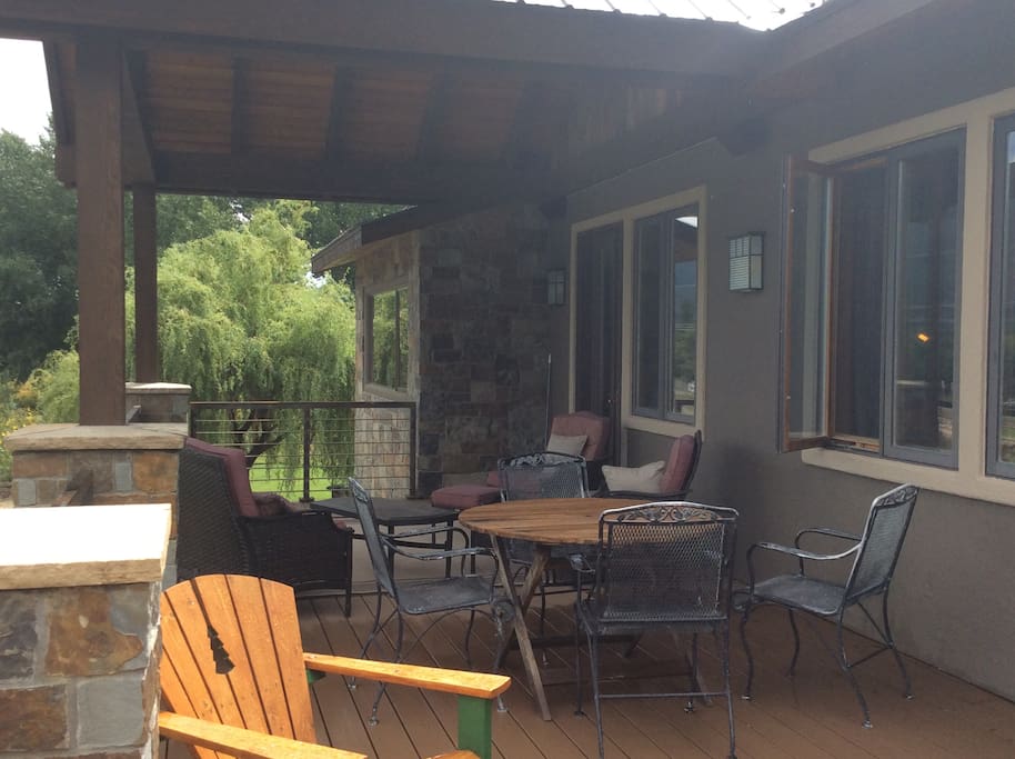 Front deck