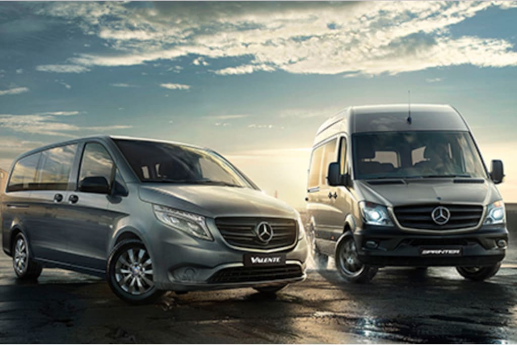 We can provide 8,12-seats Mercedes-Benz Vans, please enquiry after you have booked the accommodation.