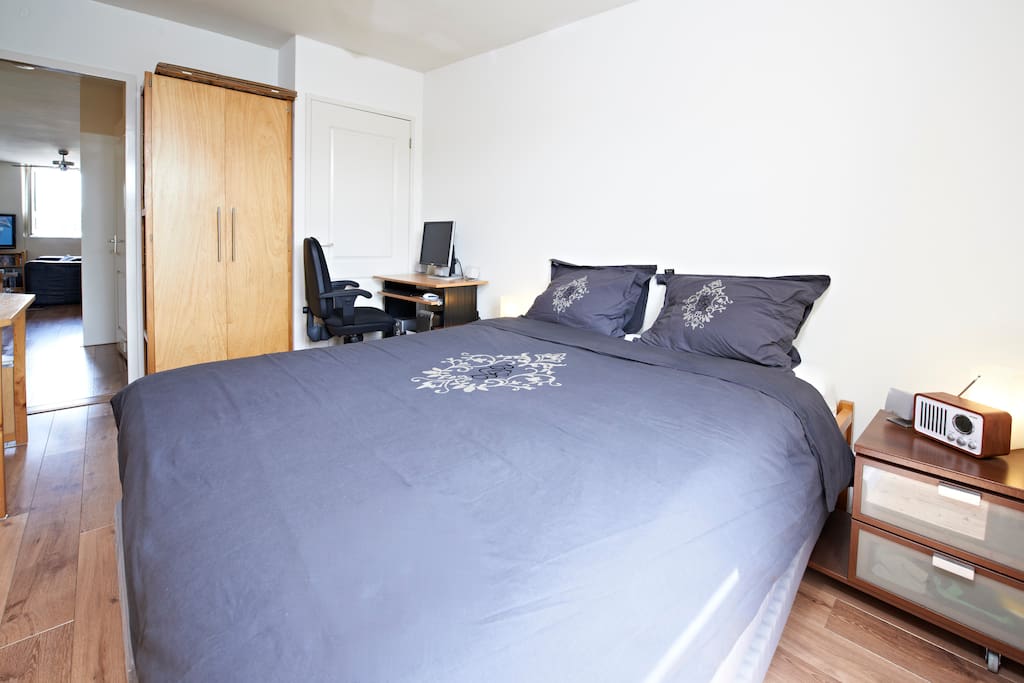 Bedrooom, comfortable double bed