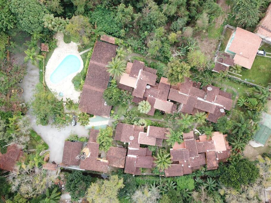 VISTA AÉREA DO CONDOMÍNIO