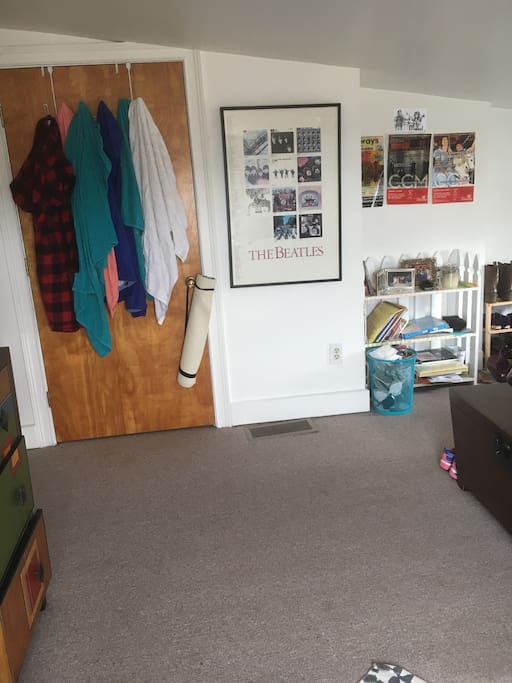 Closet, other side of room