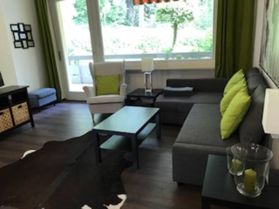 Wohnzimmer mit TV