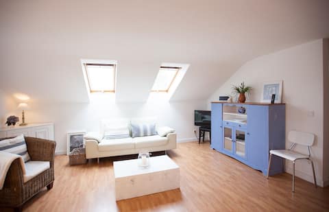 Leistungsstarkes Airbnb: Apart. Roof Floor Mainz close to University, 3room in Mainz