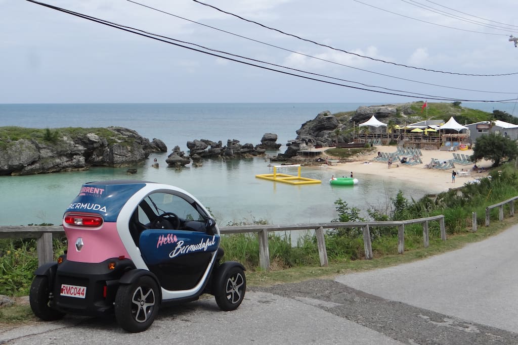 Twizy Tour - Tobacco Bay, St. George's