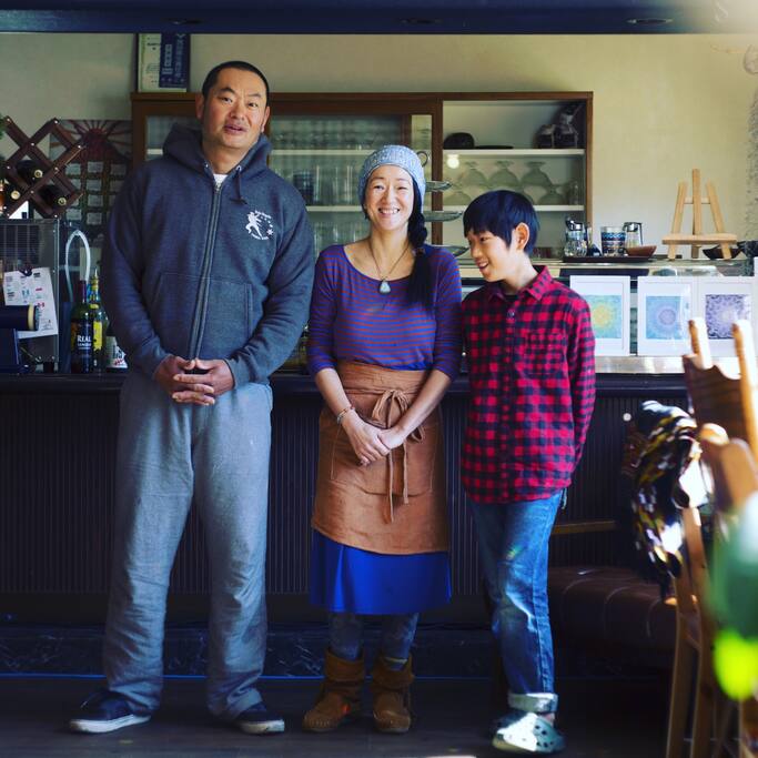 family house .my son is 12year old.家族3人で仲良くやってます