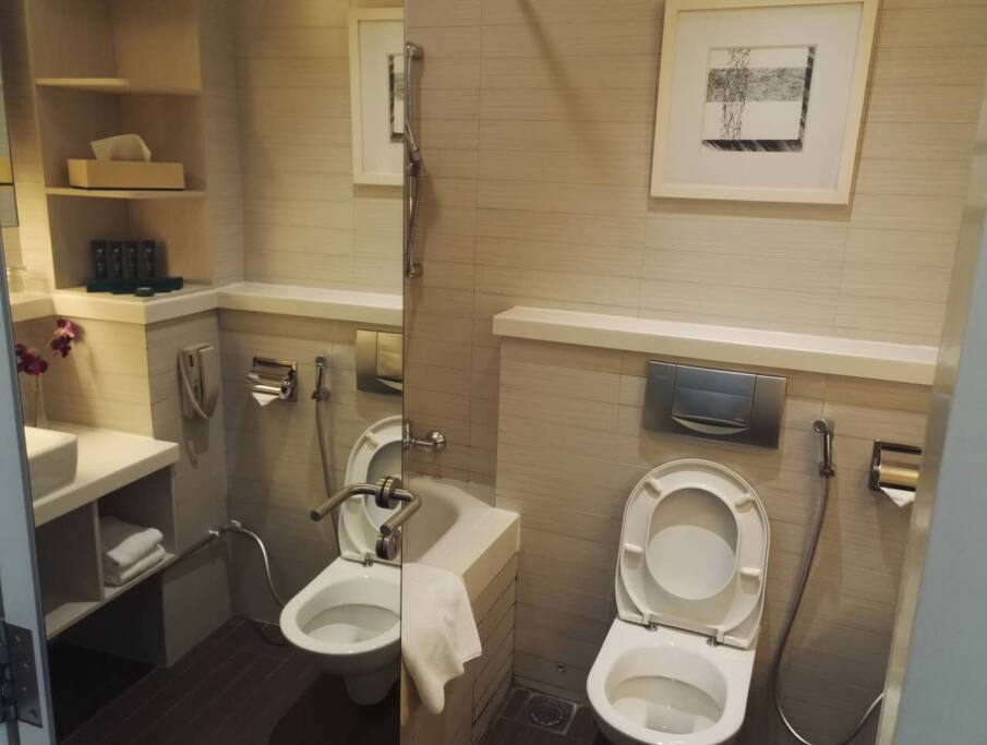 bathroom is very clean
