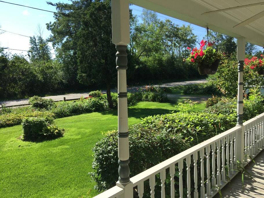 View from porch