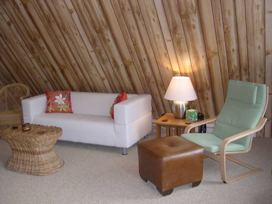 Part of the Great Room:Talk? Read? TV? Think? Nap? Music? Take in views?